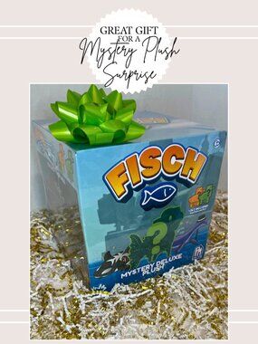 New Fisch Mystery Deluxe Plush Blind Box Collectible Stuffed Toy